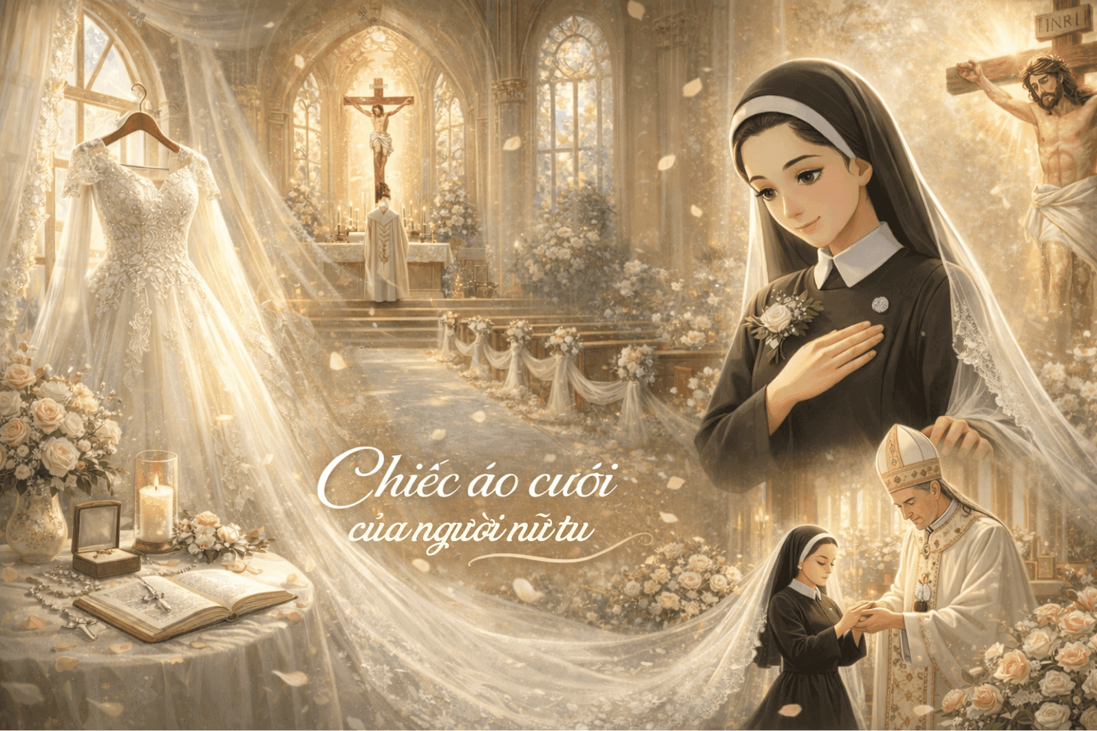 CHIẾC ÁO CƯỚI CỦA NGƯỜI NỮ TU