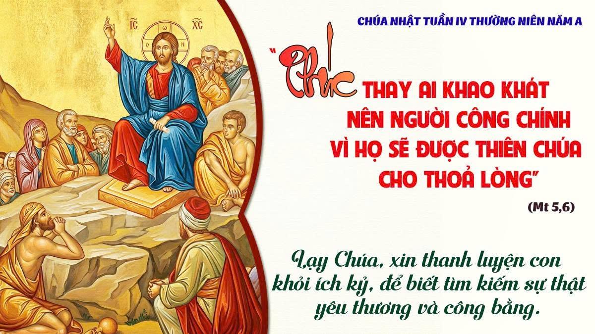 CHÚA NHẬT IV THƯỜNG NIÊN NĂM A